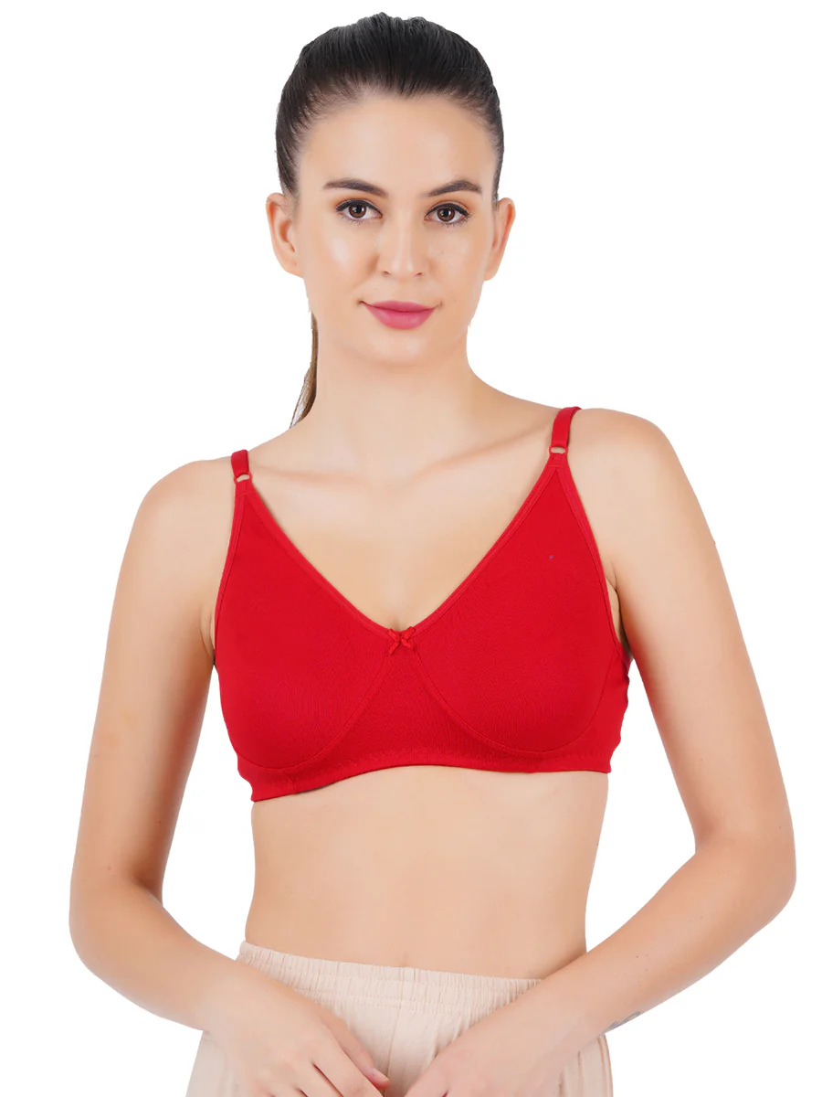 Women Cotton Double Layer Soft Adjustable Regular Brazier KB01 Pack of 2 - Image 4