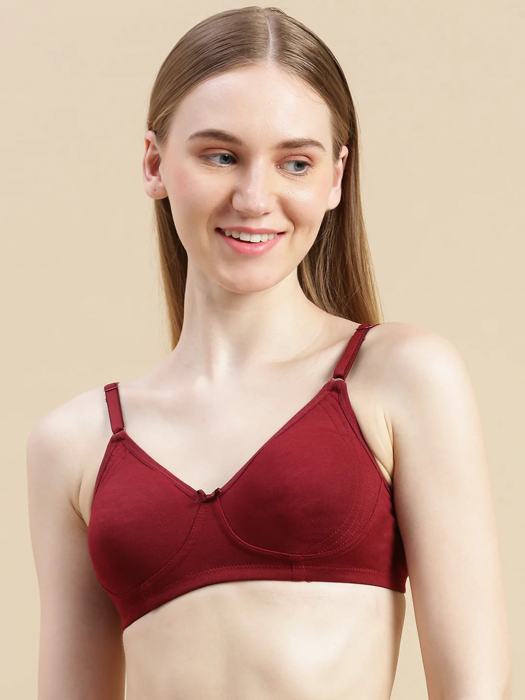 Women Coverage Cup Colour Brazier Plus Size KB09 (2Pcs Pack) - Image 2