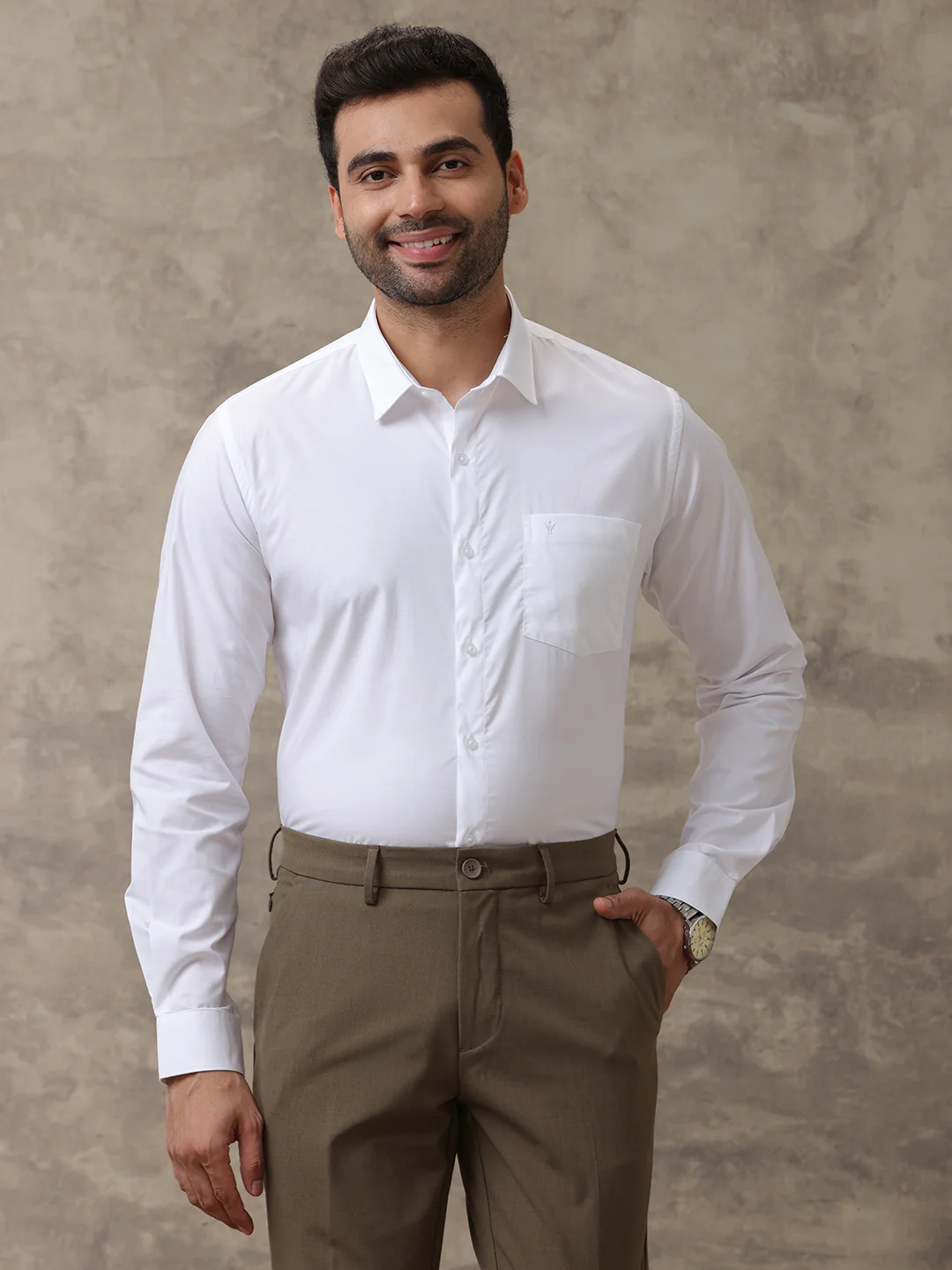 Wrinkle Free White Shirt – Soft Touch | Stay Sharp All Day - Image 3