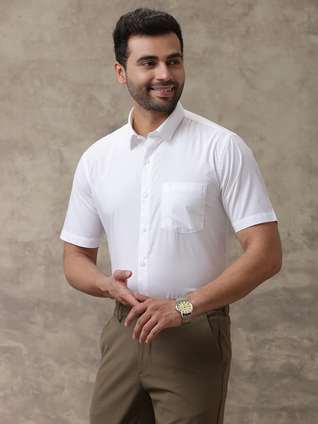 Wrinkle Free White Shirt – Soft Touch | Stay Sharp All Day - Image 4